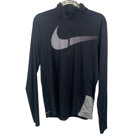 Nike Running Dri-Fit Long Sleeve Top Sz M - Picture 1 of 4
